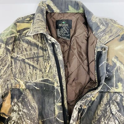 Mossy Oak Break-Up Camo Insulated Coveralls Men’s Sz M Quilt Lined Redhead - Image 1 of 4