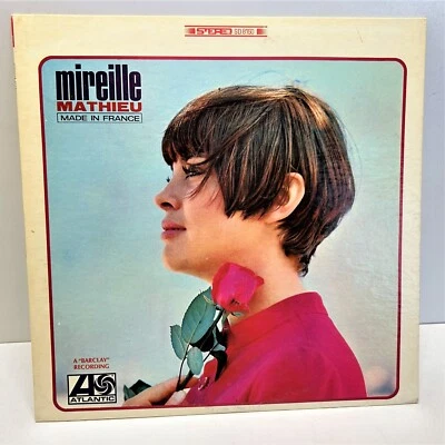 Vintage French Mireille Mathieu Made In France Barclay/Atlantic SD 8160 NICE - Image 1 of 4