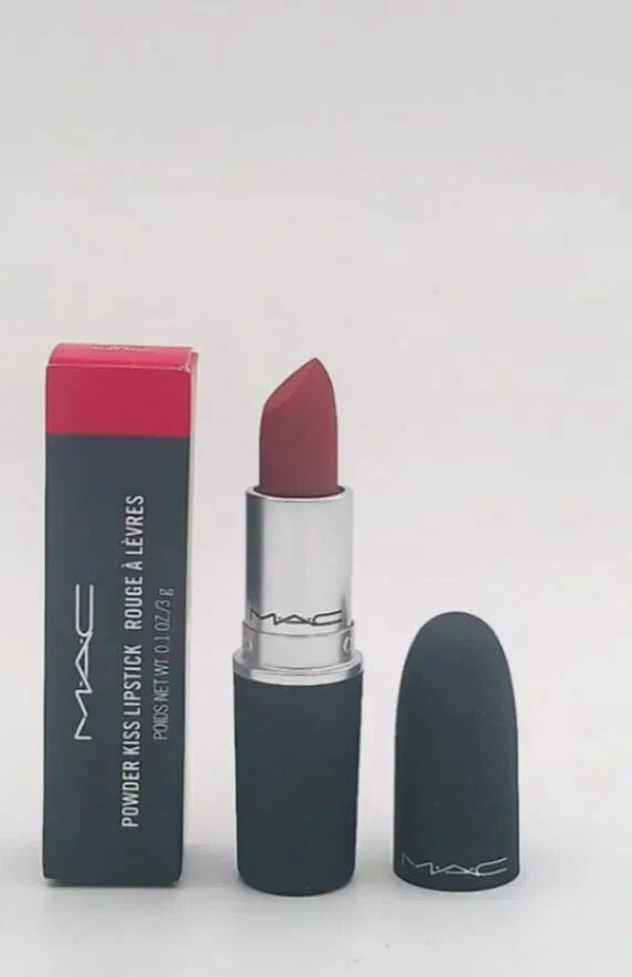 MAC Powder Kiss Lipstick Rouge A levres #935 RUBY NEW  0.1oz / 3g *NEW IN BOX* - Image 1 of 1
