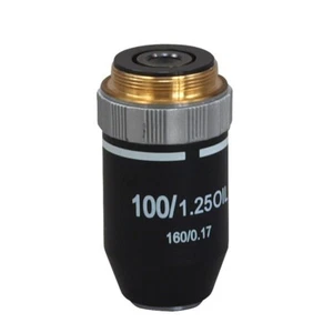 DIN 100X/1.25 160/0.17 Semi Plan Objective for Microscopes - Picture 1 of 4