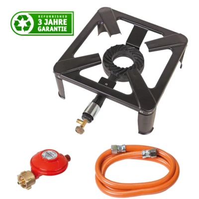 WALTER Refurbished Hockerkocher, inkl. Schlauch und Propankonstantregler - Bild 1 von 4