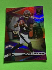 2020 Panini Donruss Elite Lamar Jackson 80/92 Aspirations SP #19 BAL Ravens - Picture 1 of 3