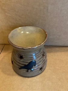 Primitiver Vintage Honig & ich Krähe Keramik Tortenwärmer 4 Zoll E7161 - Bild 1 von 2