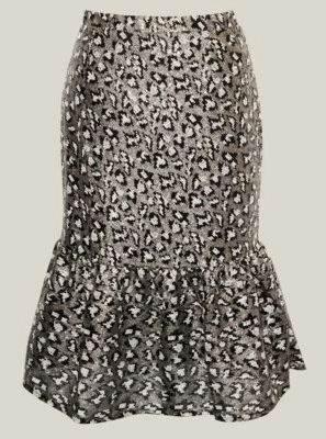 ANNA SCHOLZ  UK 26 Animal  print Sequin  Skirt RRP £95.00 - Image 1 of 4