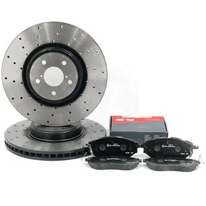 FOR SUBARU LEGACY 3.0 R SPEC B FRONT DRILLED PERFORMANCE BRAKE DISCS PADS 316mm - Picture 1 of 7