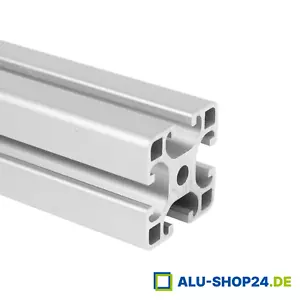 ALU-SHOP24 Alu Profil Aluprofil 40x40 Nut 8 Aluminium Profil item kompatibel  - Bild 1 von 5