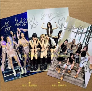 Gidle Minnie MIYEON SHUHUA YUQI Hand Signed 6'' Autograph Photos Autographs Gift - Picture 1 of 8