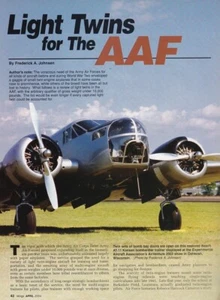 Beechcraft 18 & andere Flugzeugbericht 08.11.2022p - Bild 1 von 6