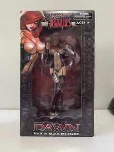 Femme Fatales "Dawn" Back in Black PVC Painted Statue Diamond Select Sealed 2010 - Picture 1 of 3