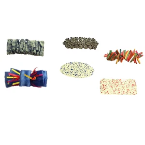 Lot of 6 Vintage Hair Barrettes 80s 90s Art Deco Denim Bow - USED CONDITION! - Picture 1 of 24