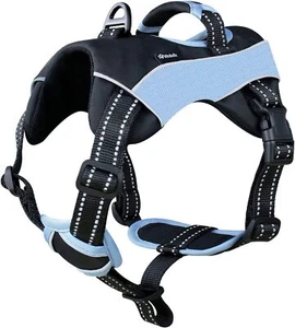 Dog Harness No Pull Adjustable Reflective Safety Anti Escape Easy Walker Comfort - Picture 1 of 14