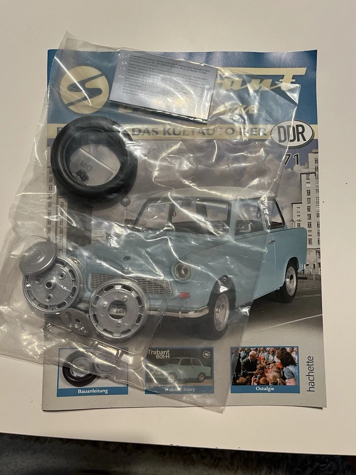 Hachette Trabant 601 de Luxe 1:8. Nr. 4, 6, 7, 14, 71. - Bild 1 von 1