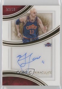2015 Panini Immaculate Shadowbox Signatures /99 Zydrunas Ilgauskas #SS-ZI Auto