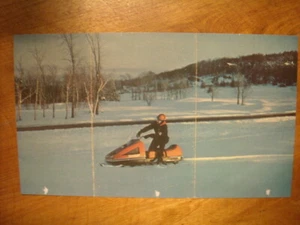 1970 Vintage RARE SPORTS JET Snowmobile Brochure Quebec - Picture 1 of 5