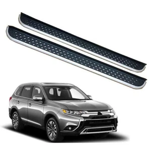 Fits for Mitsubishi Outlander 2013-2021 Fixed Side Step Running Board Nerf Bar  - Picture 1 of 9