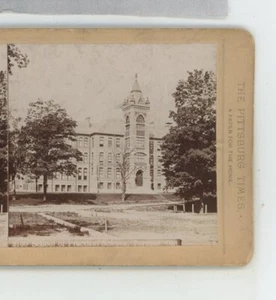 Schule Praktische Wissenschaft Toronto Kanada Pittsburg Times Stereoview - Bild 1 von 2