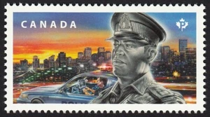 POLICE OFFICER = EMERGENCY RESPONDERS = stamp from SS Canada 2018 #3123d MNH - Picture 1 of 1