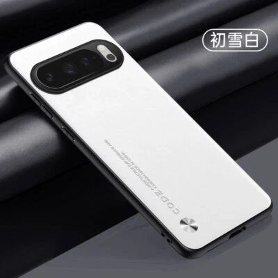 Para Google Pixel 10/Pro, Estuche de Negocios de Lujo Retro Cuero Cubierta de Goma Suave Foto 1 de 4