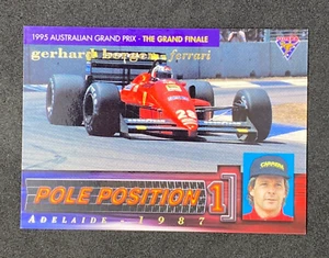 Gerhard Berger Futera 1995 Grand Prix Pole Position 1 Numbered /3000 F1 Card PP3 - Picture 1 of 2