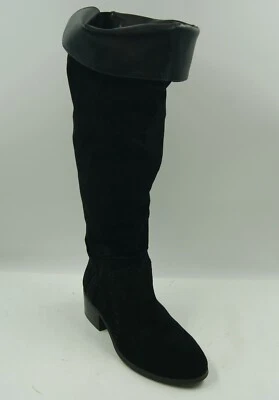 Vince Camuto VP-Kenvesha Women's Boots Black Knee-High Riding Tall Boots Sz 8M - Image 1 of 4