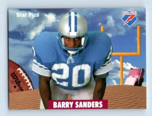 1991 Star Pics Barry Sanders Detroit Lions #2 - Picture 1 of 2