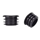 High Quality Soft Rubber Push In Bar End Grip Plugs For Bicycles Black