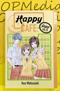 Tokyopop HAPPY CAFE VOLUME 8 By Kou Matsuzuki MANGA NOVEL (1st Print 2011) - Picture 1 of 9