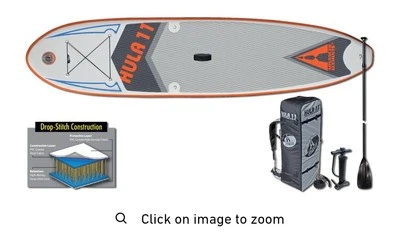 Advanced Elements Hula 11 W/pump, Oars, Bag - Image 1 of 3
