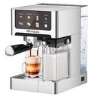 AIRMSEN BCM2308-WL 20 Bar Cappuccino Latte Machines with Automatic Milk Frothe