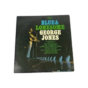 George Jones Blue & Lonesome 33 RPM Album 1964 Country LP Vinyl Mercury MG 20906 - Picture 1 of 6