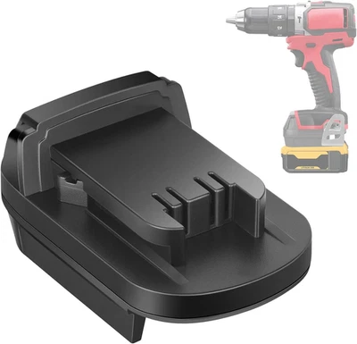 KUNLUN Battery Adapter Converter for Milwaukee to Dewalt 20V DCB200/DCB205/DCB206