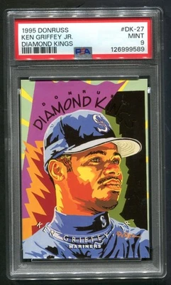 Donruss Diamond Kings 1995 Ken Griffey Jr. #DK-27 PSA 9 como nuevo patio Foto 1 de 2