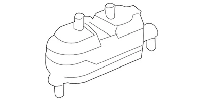 Genuine GM White Engine Mount 10448575 - Image 1 of 3