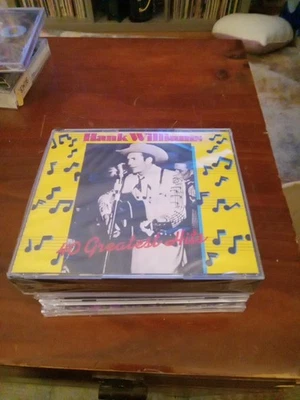 Hank Williams - 40 Greatest Hits Music Still Sealed  - Image 1 of 4