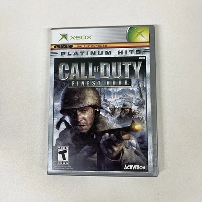 Call of Duty Finest Hour Microsoft Xbox 2004 Xbox - Image 1 of 3