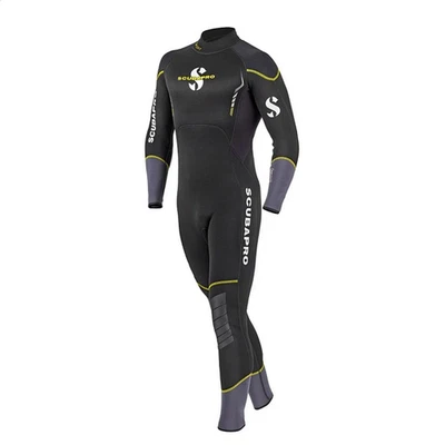 Traje de neopreno Scubapro Sport Steamer 3 mm para hombre grande negro amarillo Foto 1 de 4