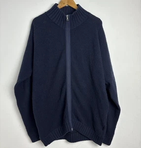 Jersey Versace Jeans Couture Vintage Cremallera Completa Mezcla de Lana Para Hombre Talla 2XL - Imagen 1 de 14