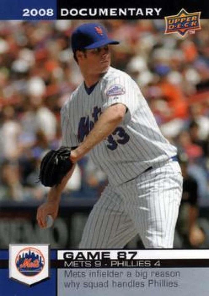 2008 Upper Deck Documentary MLB Baseball Trading Cards Pick From List 2501-2750 - Image 1 of 1