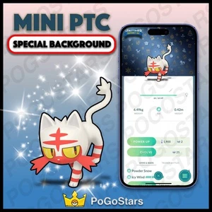 Pokémon Go - Shiny Litten - Mini PTC Special Background ✨Community Day 2024✨ - Bild 1 von 1