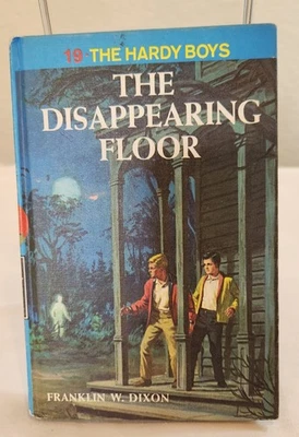 Hardy Boys #19 The Disappearing Floor, Vtg 1964 HB w/ Blue Back - Image 1 of 4