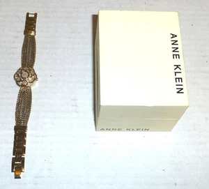 Orologio Donna Anne Klein AK/1046CHCV Acciaio Inox Tono Oro Multi Catena LEGGI - Foto 1 di 16
