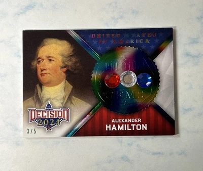 2024 Decision Rainbow Update Alexander Hamilton U.S.A Political Gems 3/5-PG4 - Image 1 of 2