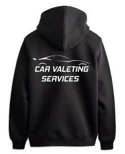Car Valeting Hoodie Kapuzenoberteil XS -XXXL Autowäsche Uniform Service Showroom Van - Bild 1 von 3