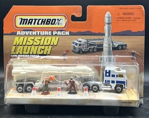 Matchbox Adventure Pack 1997: juego de juguetes Mission Launch escala 1:64 fundido a presión - Imagen 1 de 4