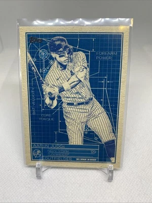 2024 Topps Aaron Judge Superstar Blueprint New York Yankees #1 - Image 1 of 2