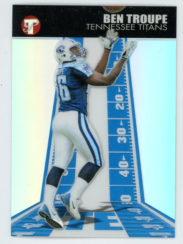 2004 Topps Pristine Ben Troupe Rookie RC Refractor #54 #/1099 Titans - Image 1 of 1