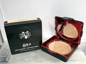 Base en polvo KAT VON D Lock-It mediana 145 agrietada LEER - Imagen 1 de 6