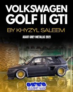 1:18 Otto Mobile VW Golf 2 GTI Khyzyl Saleem OT476 NUEVO NUEVO - Imagen 1 de 2