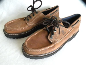 Tommy Hilfiger Leather Thick Sole Shoes 10.5 M NIB - Picture 1 of 14