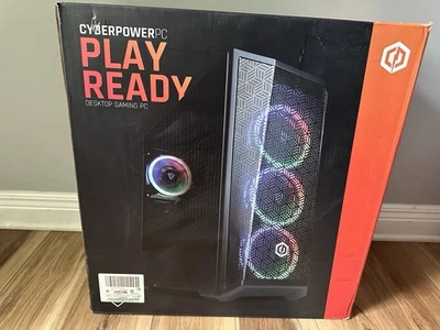 CyberPowerPC GMA6900WST Gaming PC Ryzen 5 7600 16GB DDR 1TB SSD AMD Radeon RX - Image 1 of 4